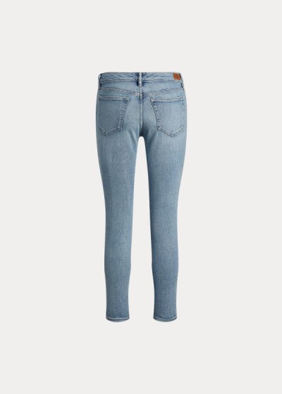 Jeans Ralph Lauren Mujer Azules Claro Azules - Premier Skinny Ankle - EZDIH4928